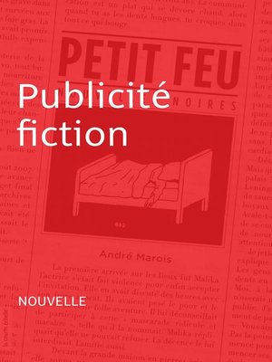 cover image of Publicité fiction